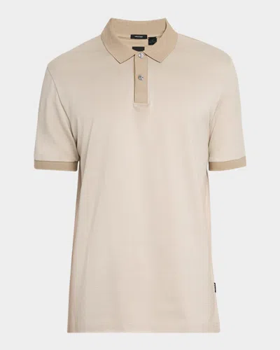 HUGO BOSS MEN'S PARLAY JERSEY POLO SHIRT