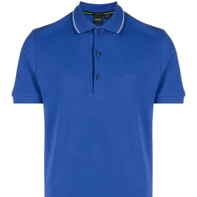 Hugo Boss Paule Polo衫 In Blue