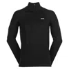 Hugo Boss Men's Perfom-x Quarter Zip Sweatshirt, Black In Black