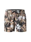 Hugo Boss Men's Piranha Swim Trunks, Camel In Brown