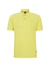 Hugo Boss Men's Polo Shirt In Lime Yellow