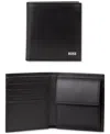 Hugo Boss Men's Randy Leather Bifold Wallet In Black