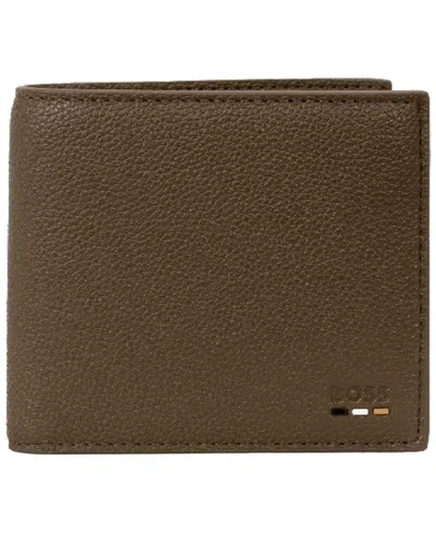 Hugo Boss Men's Ray Bi-fold Wallet In Brown