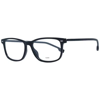 Hugo Boss Men's Rectangle Optical Frames In Black