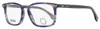 Hugo Boss Men's Rectangular Eyeglasses B1368 Jbw Blue Havana 53mm In Multi