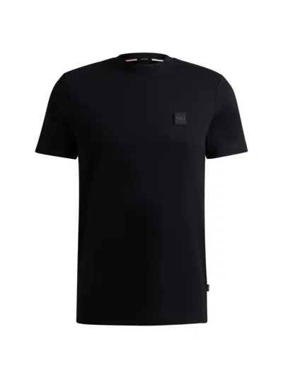 Hugo Boss Men's Regular-fit T-shirt In Black