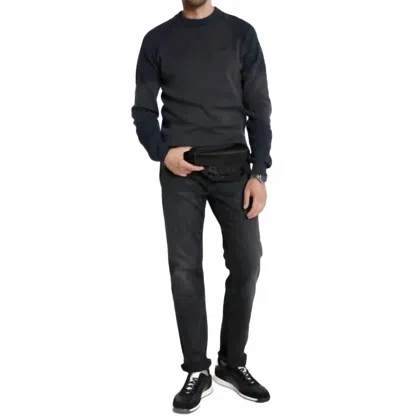 Hugo Boss Men's Relka Sweatshirt 027-dark Grey In Gray