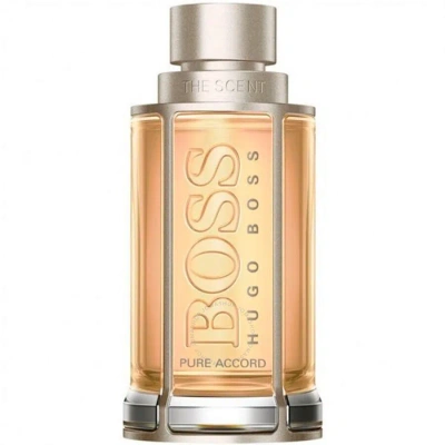 Hugo Boss Men's Scent Pure Accord Edt 3.4 oz (tester) Fragrances 3614228830379 In White