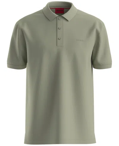 Hugo Boss Men's Short Sleeve Polo Shirt In Green