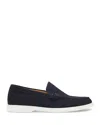 Hugo Boss Loafers Boss Men Color Blue In Black