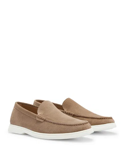 HUGO BOSS MEN'S SIENNE SLIP ON MOC TOE LOAFERS