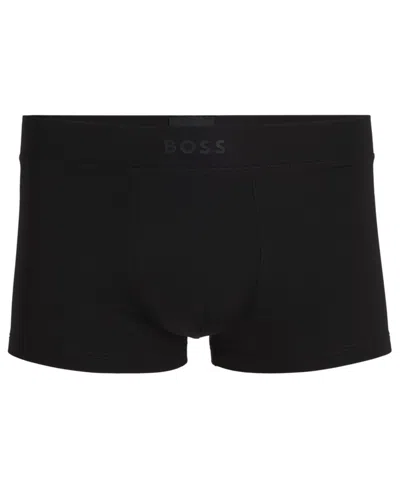 Hugo Boss Logo Boxer Briefs In Black
