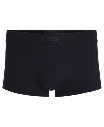 Hugo Boss Men's Single Energy Regular Trunks In Blue
