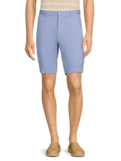Hugo Boss Men's Slim Fit Chino Shorts In Blue
