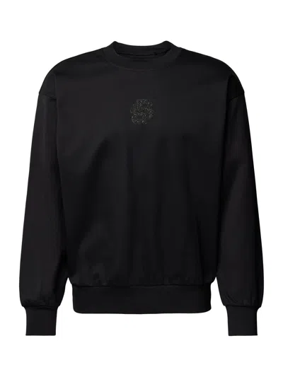 Hugo Boss Men's Soleri 1895 Crewneck Sweater, Black