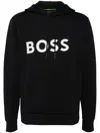 Hugo Boss Boss Man Sweatshirt Black Size L Cotton In Black