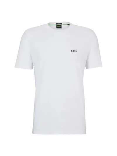 Hugo Boss 3 Pack Classic Regular Fit Crew Neck Mens T-shirts In White