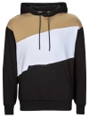 Hugo Boss Sullivan 15 Hoodie Sweatshirt In Black In Black