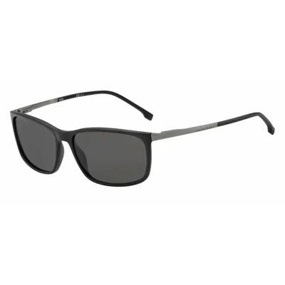 Hugo Boss Men's Sunglasses  Boss-1248-s-it-003-ir  60 Mm Gbby2 In Black