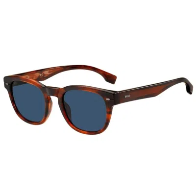 Hugo Boss Men's Sunglasses  Boss-1380-s-ex4  51 Mm Gbby2 In Brown