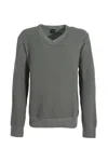 Hugo Boss Men's Sweater Boss 50523562 Open Grey In Multi