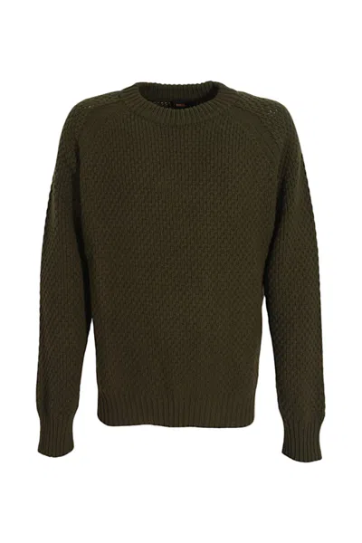 Hugo Boss Men's Sweater Boss 50523565 Open Green