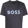 Hugo Boss Men Tee 1 Regular Fit Short Sleeve Cotton T-shirt In Grey