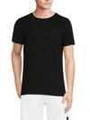 Hugo Boss Thompson Logo Cotton Jersey T-shirt In Black