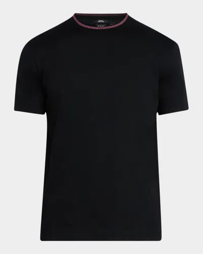 Hugo Boss Men's Tessler Jersey Crewneck T-shirt In Black