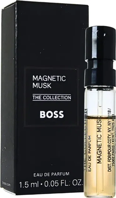 Hugo Boss Men's The Collection Magnetic Musk Edp Spray 0.05 oz Fragrances 3616304679278 In Transparent