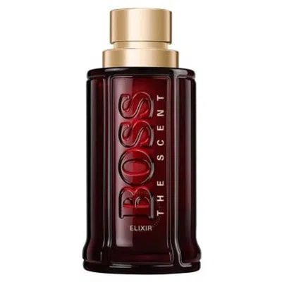 Hugo Boss Men's The Scent Elixir Edp Spray 3.4 oz Fragrances 3616305169204 In Pink