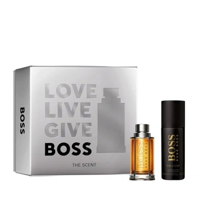 Hugo Boss Men's The Scent Gift Set Fragrances 3616303428570 In N/a