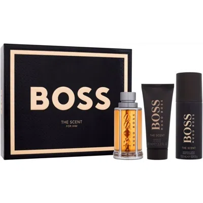 Hugo Boss Men's The Scent Gift Set Fragrances 3616305439543 In Multi