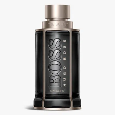 Hugo Boss Men's The Scent Magnetic Edp Spray 1.69 oz Fragrances 3616304247743 In White