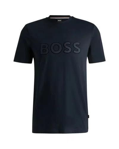 Hugo Boss Men's Thompson 60 Crew Neck T-shirt, Dark Blue