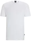 Hugo Boss Tiburt Regular-fit T-shirt In White