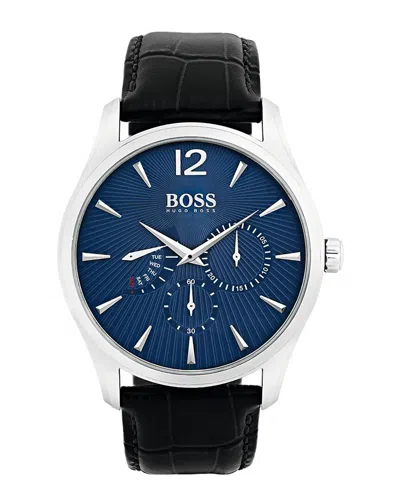 Hugo Boss Men's Time One Commander Watch In Black