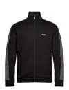 Hugo Boss Men's Tracksuit Full Zip Jacket, Black In Black