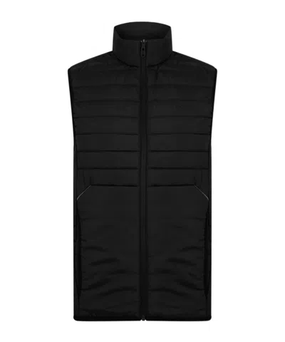 Hugo Boss Men's Urbanex Quilted Water Resistant Sleeveless Gilet In Black