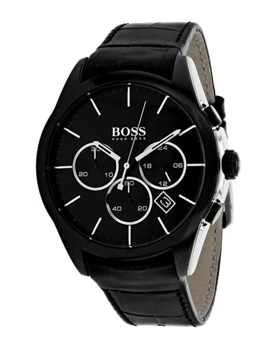 Hugo Boss Men's Watch (authentic ) In Black