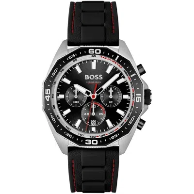 Hugo Boss Men's Watch  1513969 ( 44 Mm) Gbby2 In Black