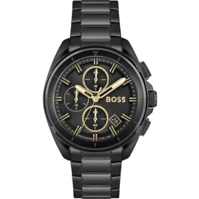 Pre-owned Hugo Boss Men's Watch  (ø 45 Mm)