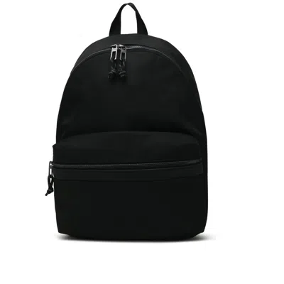 Hugo Boss Men's Wayner Logo Stripe Black Nylon Backpack