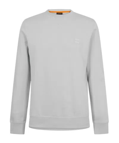 Hugo Boss Men's Westart Crew Sweatshirt, Premium Cotton In Multi