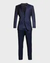 Hugo Boss Single-breasted Two-piece Suit In Virgin Wool Boss In Blue