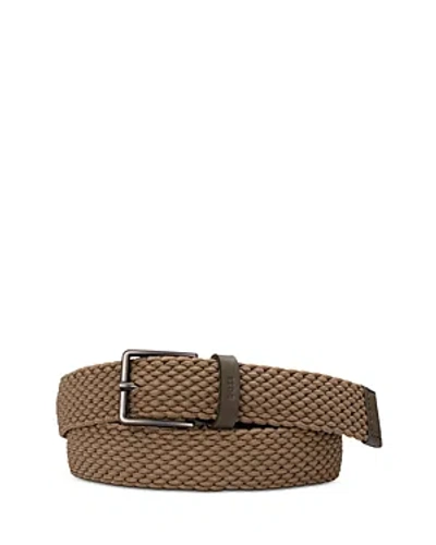 Hugo Boss Men's Woven Belt In Light Biege