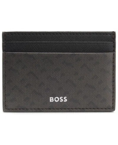 Hugo Boss Men's Zair Cardholder Wallet In Brown