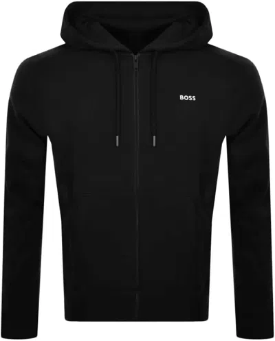 Hugo Boss Men's Ze Titano Full Zip Sweatshirt, Black