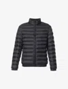 Hugo Boss High-neck Padded Shell Jacket In Black