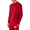 Hugo Boss Mens Logo Cotton Sweatshirt In Multi